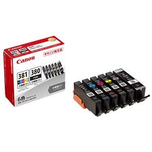 Canonインクタンク　380・3816色セット新品 Amazon.co.jp: キヤノン インクタンクBCI-381s+380s/6MP 6色マルチ