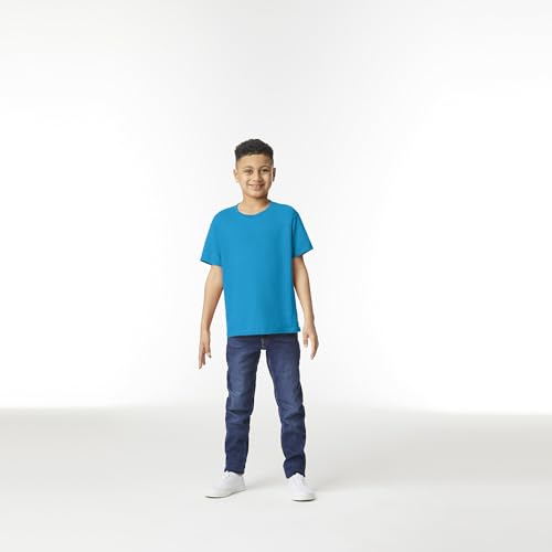 Image of Gildan Unisex-Child Gildan Youth Heavy Cotton T-Shirt, Style G5000b, 2-Pack