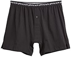 Les Girls, Les Boys Men's Single Jersey Trunk Boxers