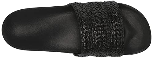 Roxy Women's Slippy Jute Slide Sport Sandal, Black 214, 8 #TOP4