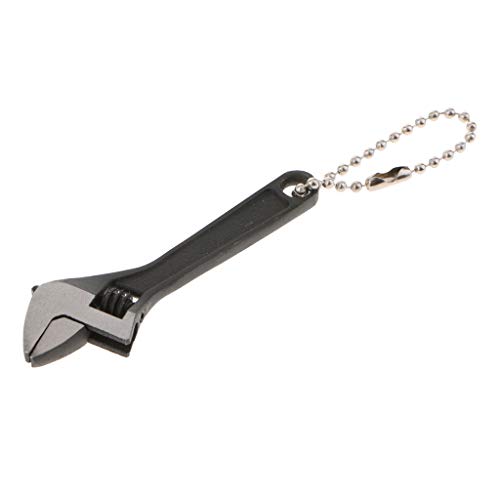 Mini chave inglesa ajustável haste curta 10 mm chave de aço com abertura 6,5/4 polegadas - 6,5 poleg