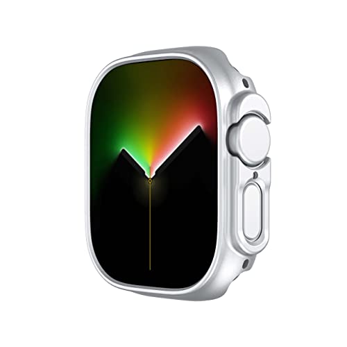 Étui Apple Watch Ultra 49mm coque de protection rigide finition argent