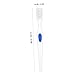 Beaupretty 3Pcs Denture Care Toothbrush Double Sided Hard Bristle Cleaning Brush with Ergonomic Handle for Precision Oral Travel Friendly Denture Maintenance