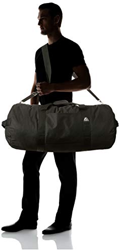 Everest 30-Inch Round Duffel, Black, One Size