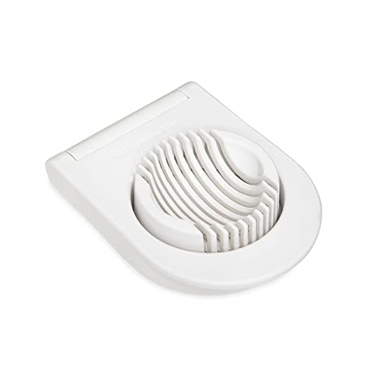 KitchenAid Classic Egg Slicer with Stainless Steel Wires, 9 Inch, White