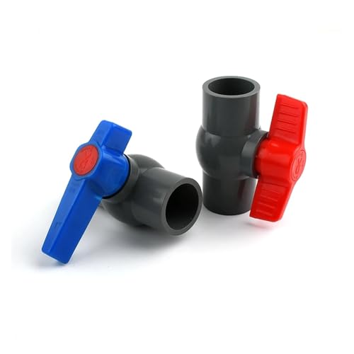 Robinet à bille en PVC marron 110mm pour l'irrigation du jardin - 5