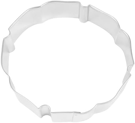 R&M Badge Plaque 4.25" Cookie Cutter – Decorative Baking Tool for Cookies, Fondant & Crafts image 4