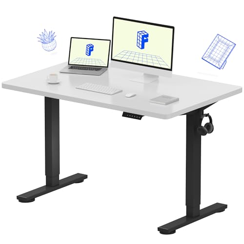 FLEXISPOT EN1 Whole-Piece Standing Desk - 48 x 30 Inches, Electri...