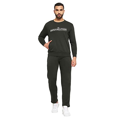 Image of Duke Stardust Men Round Neck Tracksuit (LF6028 Military XXL)