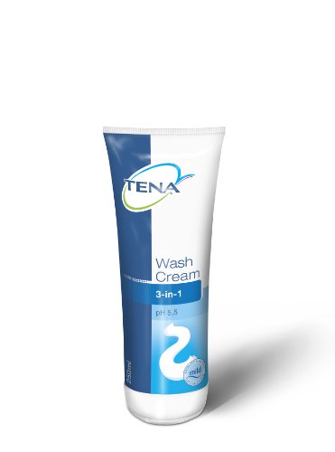 Tena Wash Cream 3 In 1 Cleanse Restore & Protect Skin Incontinence Care (250ml)