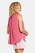 NYDJ Women's Sleeveless Pintuck Blouse, Raspberry Pink, X-Small