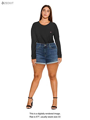 Levi's Women's Mid Length Shorts - Image 7