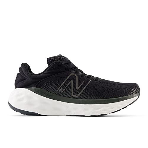 Image of New Balance Men's Fresh Foam X 840F V1 Running Shoe, Blacktop /Black, 12 XW