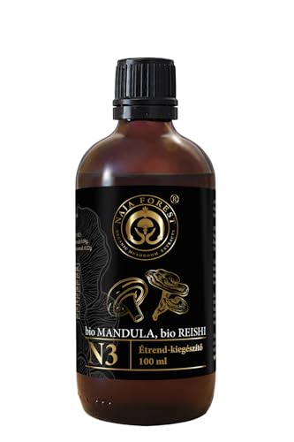 Seta vital Bio Mix N3 | Seta de almendras | Reishi | Extracto líquido | 100 ml | Full Spectrum |