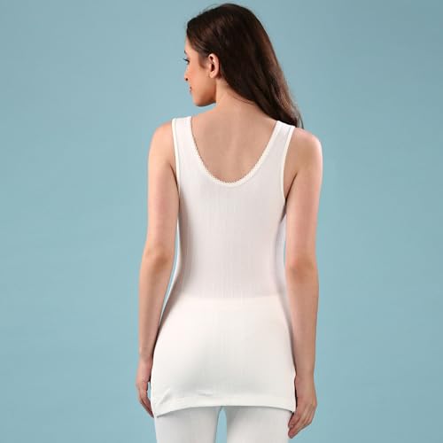 Image of Dixcy Scott Slimz Women's Thermal Camisole Top| Body Warmer Heat Trap Technology|Enhanced Flexibility|Layering Compatibility| Sweat Absorption |Deep Neck Ideal for Layering