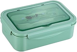 Lunch Box for Adults Kids, CEILIWEN Bento Lunch Box with Built-in Utensil Set, Multi Compartment Bento Food Storage Container for Meal Prep, BPA Free Meal Prep Containers
