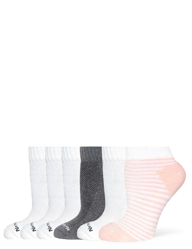 Image of no nonsense Women's Cushioned Mesh Quarter Top Ankle Socks - Premium Comfort for Women