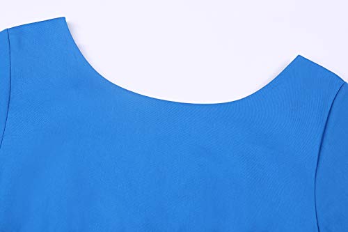 Image of MINTLIMIT Women's 1950s Retro Vintage Cocktail Party 3 /4 Sleeve Swing Dress