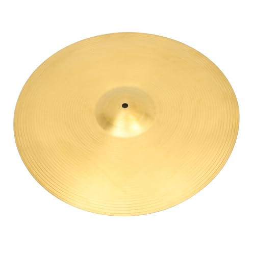 FUNOMOCYA 18 Jazz Drum Set Cymbals Set Practice Crash Cymbal Alloy Yellow Brass Drum Accessories