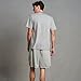 Russell Athletic Boy's 8-20 Youth Mesh Short, Gridiron Silver, Large