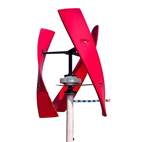 Éolienne verticale 6000W 48V blanche pour alimenter discrètement votre maison - 3