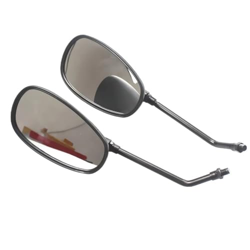 Espejos retrovisores moto negros universales M8 M10 para motocicletas Suzuki Bobber