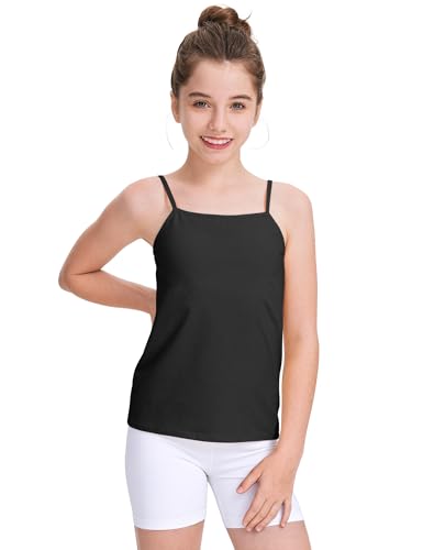Image of BOOPH Girls Camisole Undershirts Kids Cotton Tank Tops Training Bra