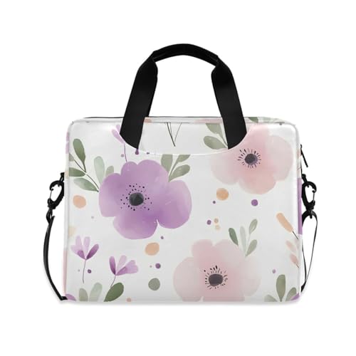 Funda para portátil ALAZA 13-15.6 pulgadas con estampado morado miniatura 1