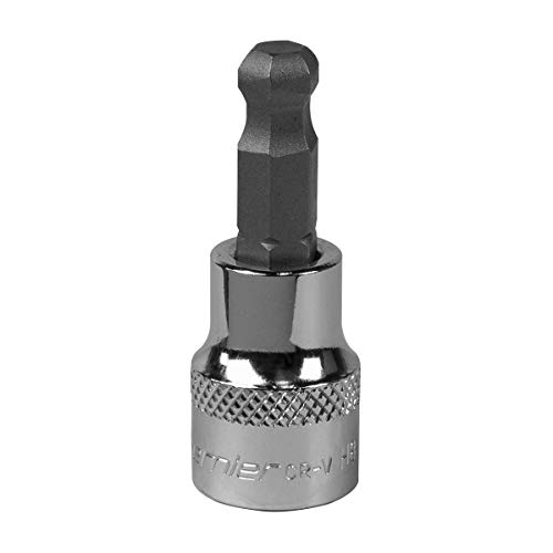Sealey SBBH006 8mm 3/8Sq Drive Ball-End Hex Socket Bit