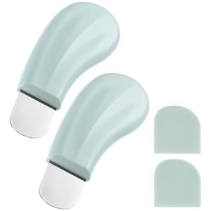 Xinjoduz 2 Stück Mitesserentferner Beauty Spatel