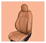 Questi coprisedili per auto sono realizzati in pelle PU con un'imbottitura in spugna morbida nello strato centrale, il che li rende eccezionalmente morbidi e migliora notevolmente il comfort di guida.