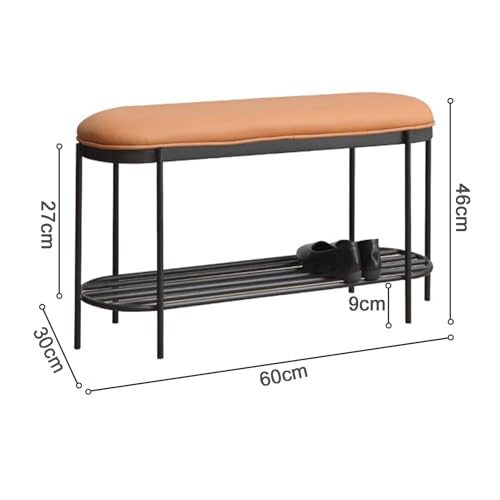 Banc à chaussures entrée rembourré pour optimiser les petits espaces - 3