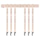 SUPRROW Strumpfhalter Für Kompressionsstrümpfe Damen Strapsgürtel Damen Mit 6 Metallclips Hohe Strumpfhalter, Garter Belt Sexy Socken Strapshalter Hüfthalter Cosplay Party Dessous