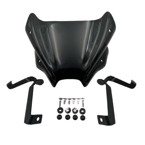 Pare-Brise Moto GSX-8S 2023-2024 Saut-Vent Avant Noir