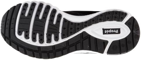 Propét Women's One LT Sneaker, Black/Grey, 7.5 XX-Wide | Image 6