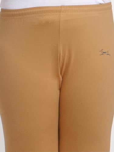 Image of Soft Cotton Ankle Lenght Solid Regular and Plus 35 Colours Leggings for Womens and Girls (Sizes :- M to 6XL)