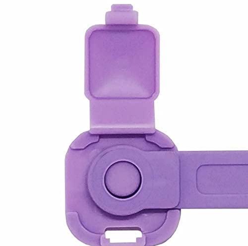 Kit 10 Travas Segurança Bebê Infantil Gaveta Armário Geladeira Microondas Vaso Sanitário Porta Freez