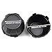 SAUTVS Tire Wheel Hub Caps for Kawasaki Teryx KRX, Black Dust Center Hub Cap Covers for Kawasaki Teryx KRX KRX4 1000 Ridge 2020-2026 Accessories (4PCS, Replace #11065-1341)