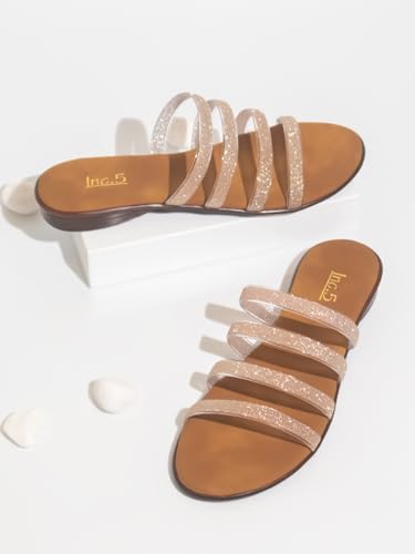 See full amazon price history chart for Inc.5 Womens Beige Casual Strappy Open toe Flat Sandals Euro 42 Inc.5 Womens Beige Casual Strappy Open toe Flat Sandals Euro 42 (B0BB4NYYHW) Amazon Price History, Amazon Price Tracker