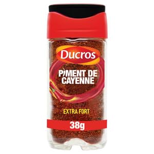 Ducros Piment De Cayenne Extra Fort Moulu 40g