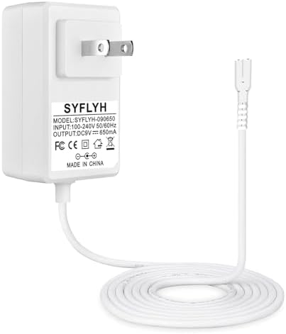 For Bathroom Not Charging Tonton Replacement Charger For LABIGO Voweek , 9V Power Adapter Compatible With LABIGO LA1 Pro/LA3 Pro, KHelfer Kh8 Electric Cordless Spin Scrubber, 6 Ft Cord, UL & FCC