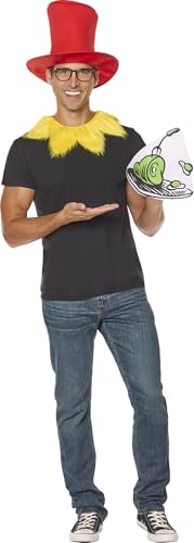 InSpirit Designs Dr. Seuss Adult Sam I Am Teacher Costume Kit | Officially Licensed | Easy Halloween Outfit - One Size Fits Most