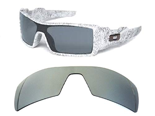 Galaxy Replacement Lenses For Oakley Oil Rig Sunglasses Multi Color Selection (Titanium Titanium)
