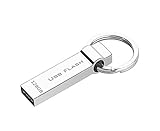 Waterproof 128GB USB 2.0 Flash Drive with Key Ring / Silver (S/YJ001/128)