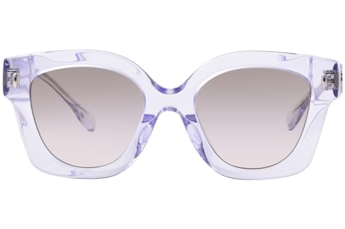 Tory Burch TY7201U 19842C Sunglasses Women's Clear/Brown Gradient Grey 49mm2