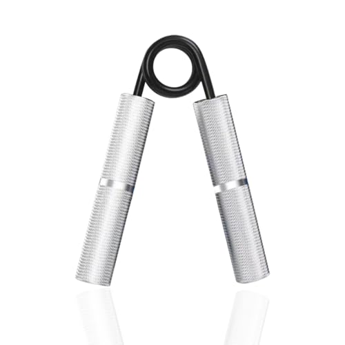 Image of Proberos Grip Strengthener 250LB, Heavy-Duty Aluminum Alloy Metal Spring Gym Hand Grip for Grip and Forearm Strength Training, Textured Anti-Slip Handles, Wrist Exercise Equipment | Boost Grip Power with Textured Anti-Slip Handles, Durable Metal Build, Everyday Gym Use