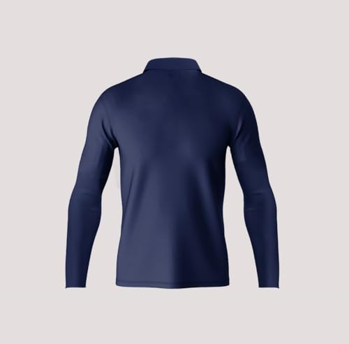 Image of Cricket Full Sleeves Coller Neck Graphic Printed Dri fit Micro pp T-Shirt Jersy for Men