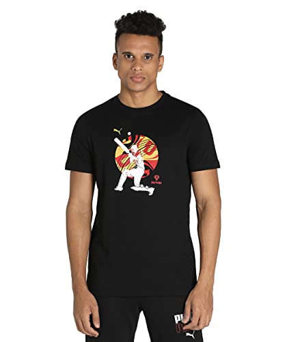 Image of PUMA Men's Cotton Regular Fit T-Shirt