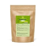 Ginkgo (50:1 Extrakt), hochrein, vegan, ohne Zusätze, 150 g im Beutel...
