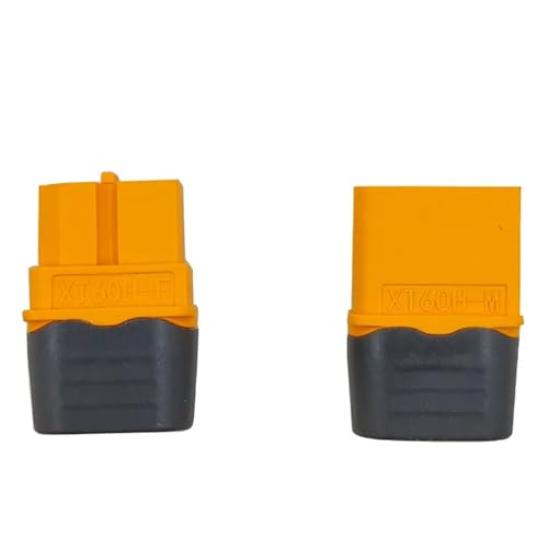 Conectores XT60 con funda protectora para volar drones de carreras este fin de semana